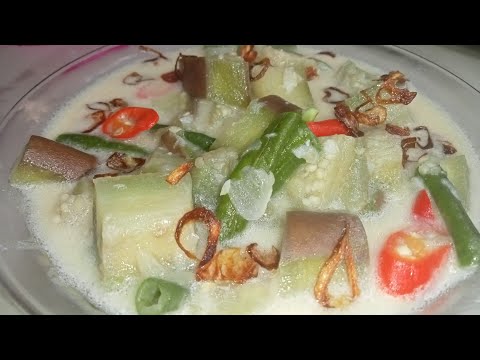 Lodeh Terong Dan Kacang Panjang