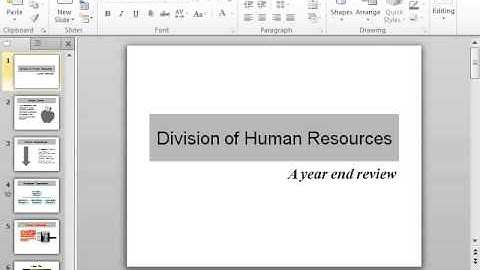 PowerPoint 2010 Move the Quick Access Toolbar