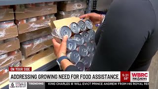 Addressing growing need for food assistance