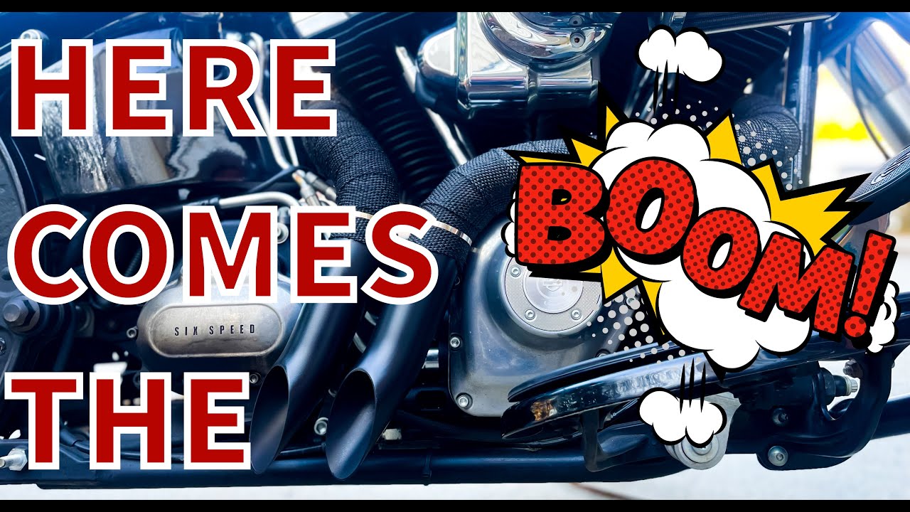 Выхлопные трубы Handmo 2 дюйма для Harley: установка, звук, обзор и тест-драйв (с Amazon)