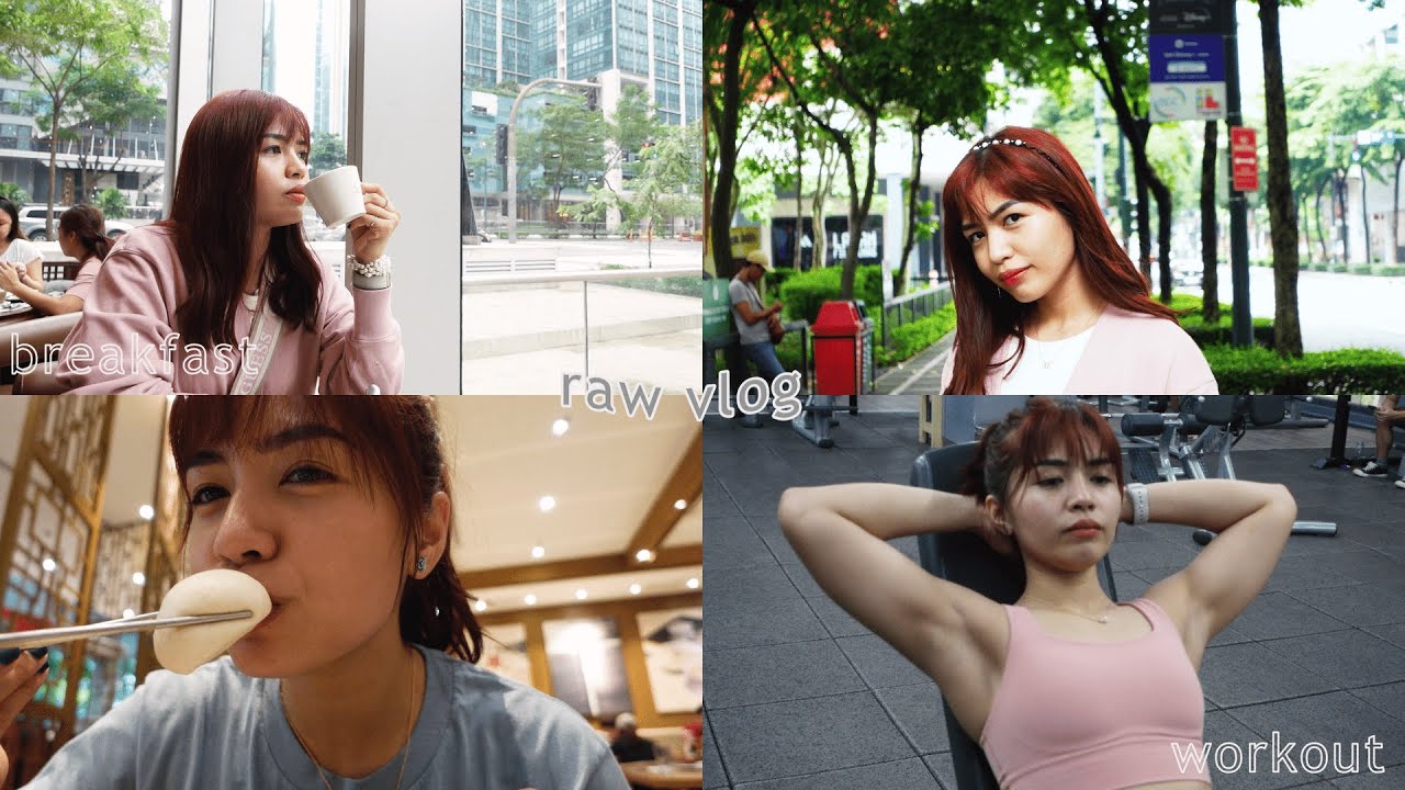 VLOG #03 | Walking around BGC, grabbing my favorite dessert, and syempre mawawala ba ang ✨GYM✨