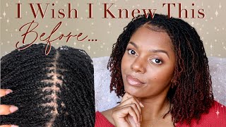 Don't make this Mistake...7 Things I Wish I Knew BEFORE Committing || DIY Microloc Journey