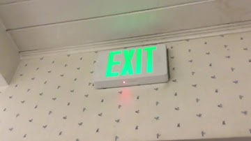 Rare Exit Signs? Original Video revisit