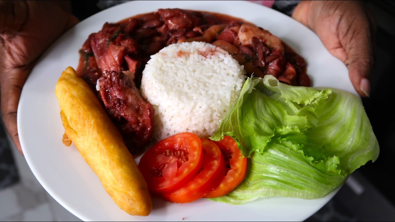 Jamaican Stew Peas with Pigtail From Scratch - YouTube