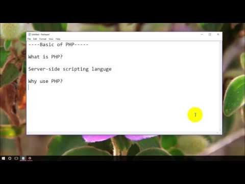 1. Introduction to PHP (What is PHP?) (Khmer)