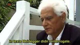 Derrida: "What Comes Before The Question?"