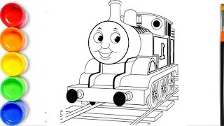 Drawing and Coloring Thomas the Train Coloring Pages  Thomas & Friends