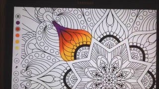 Make a gradient with Caraboutcha - Coloring app for adults screenshot 5