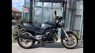 KAWASAKI GPZ750R ZX750G - カワサキ GPZ750R - BEET製バックステップ、タックロールシート 装備