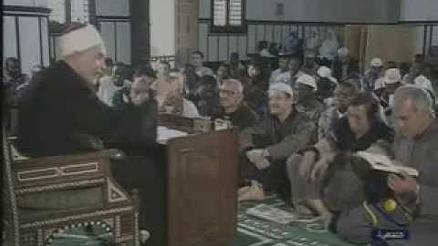 الآيات 165:155 من سورة الأنعام- أ.د محمد سيد طنطاوي شيخ الأزهر Grand Imam Dr.Muhammad Sayyed Tantawy