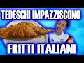 TEDESCHI assaggiano FRITTI ITALIANI - Mozzarella in Carrozza, Pizza Fritta, Zucchine alla Scapece