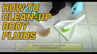 How to Clean up Vomit, Blood or other Biohazards
