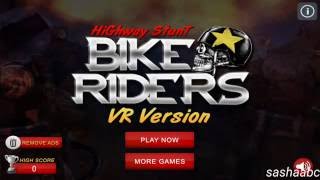 highway stunt bike riders VR обзор игры андроид game rewiew android. screenshot 4