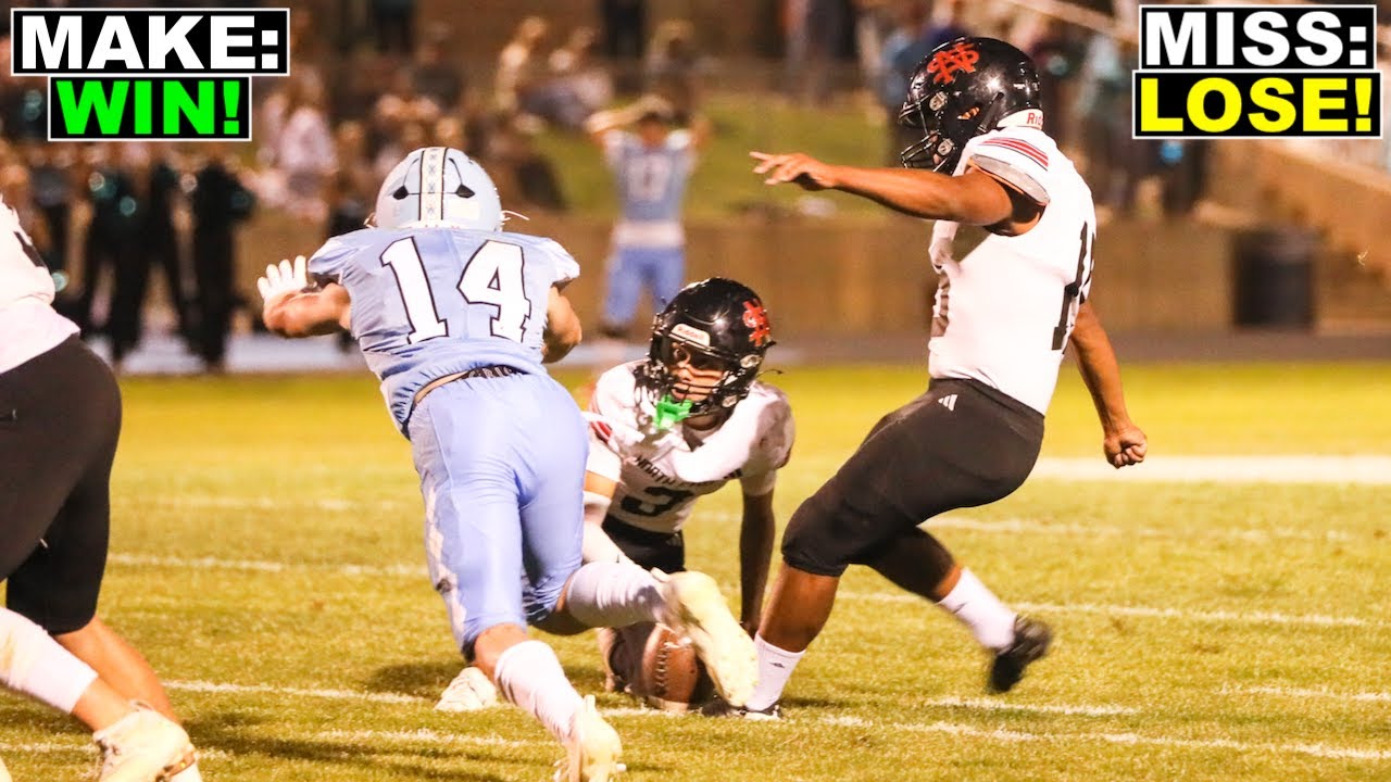 ФУТБОЛЬНЫЙ МАТЧ РЕШАЕТСЯ В ЭТОМ ФИНАЛЬНОМ ИГРЕ! 🏈