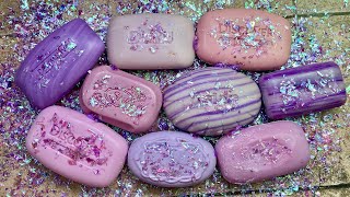 Asmr soap carving 💜 Асмр резка мыла