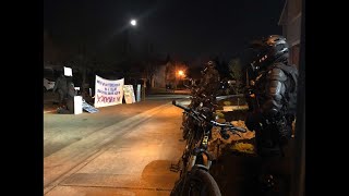 Protesters demonstrate outside Sacramento City Manager's home