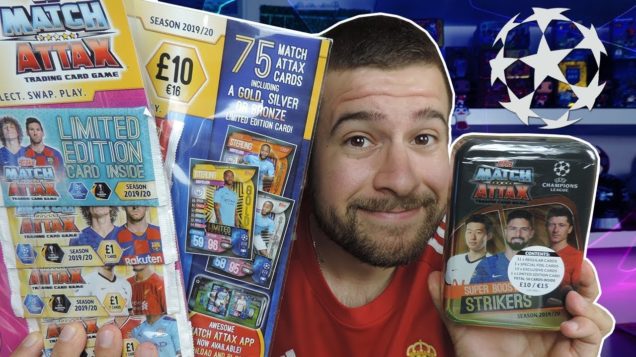 chromosome number ABRIMOS los BLISTERS y LATA de CHAMPIONS LEAGUE 19/20 | MATCH ATTAX