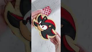 Shadow The Hedgehog Cookie