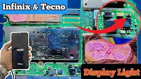 Spark 10c display light problem ||All infinix & Tecno display light solution || MST