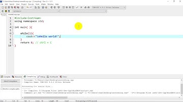 [C++] - Bài 19: Vòng lặp vô hạn.