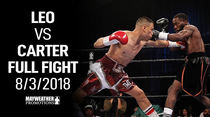 Angelo Leo vs Sharone Carter (Full Fight 8/3/18)