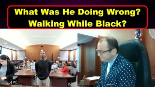 "Walking While Black"   4 Cases  - Judge David Fleischer
