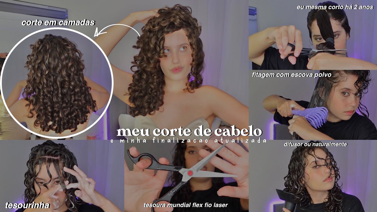 meu corte de cabelo + minha finalização atualizada🤎