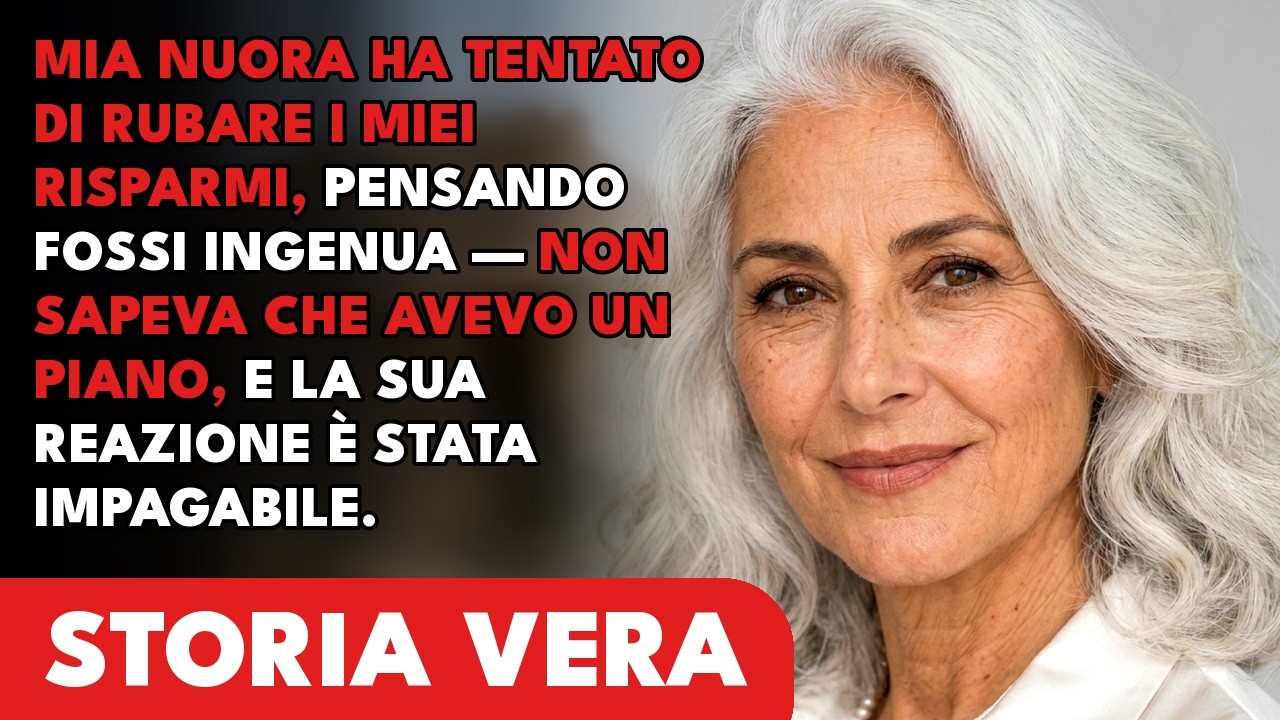 Avevo 68 anni e pensavo di essermi ormai abituata a tutto, finché ieri mattina non ho sentito mia nuora al telefono con sua sorella mentre trasferiva ogni mio risparmio sul suo conto personale....
