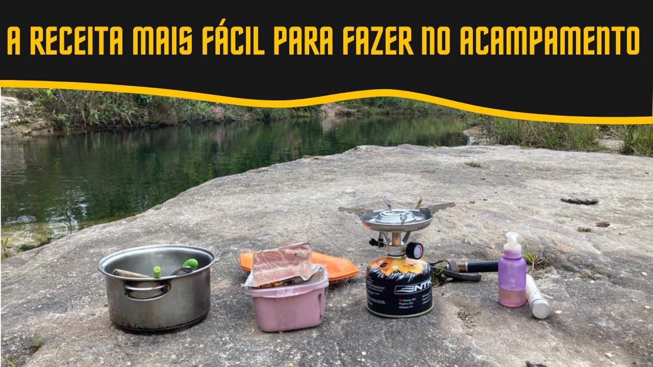 Receita com Apenas 2 Ingredientes para Fazer no Moto Acampamento [Barata e Saborosa]