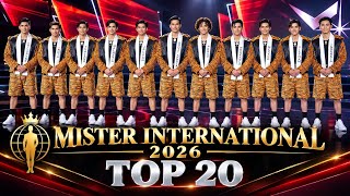 Mister International 2026 Top 20