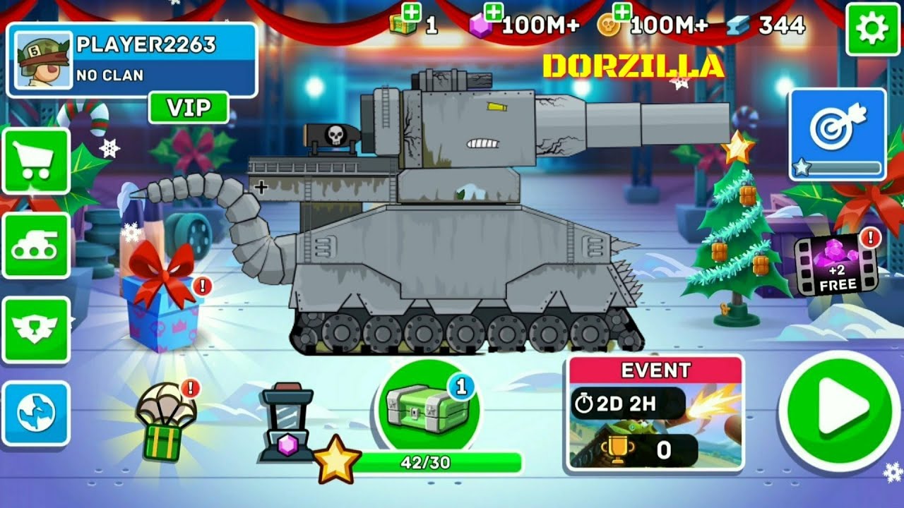 Hills Of steel New Tank DORZILLA Coming Soon Update All 22 Tank Skin ...