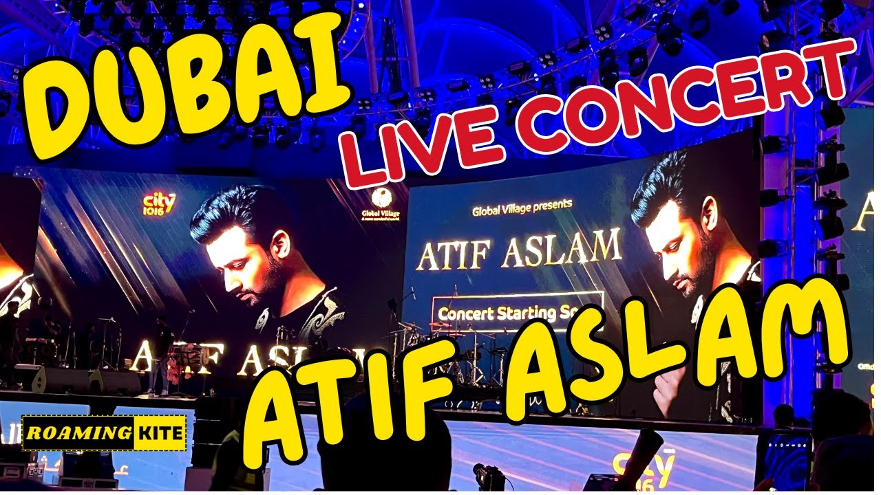 Atif Aslam in Global Village 2025 | Atif Aslam Live Concert in Global Village Dubai