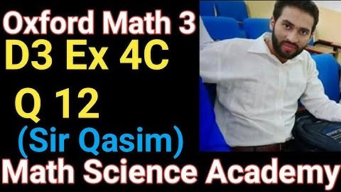 D3 Ex 4C Q12 in urdu|Oxford math 3 7th edition Ex 4C Q12|Standard form|Scientific form|Math Science