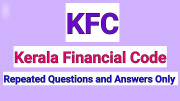 Kerala Financial Code KPSC Department Test Previous Questions and Answers Only #kpsc