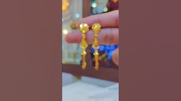 Gold tops lari design #shorts #viral #jewellerydesign #jewellery #gold #earrings #trending  #viral