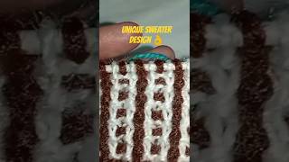 Do Colour Se Bana Sweater Design||#crochet #bhawanidesign #trending #art #handknitting #knitting