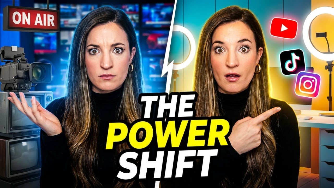 Content Creators are CHANGING the news in 2026...here's my prediction ...
