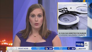 18-year-old charged with murder in Baldwin County