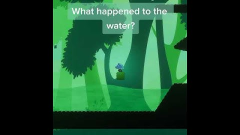 What happened to the water?