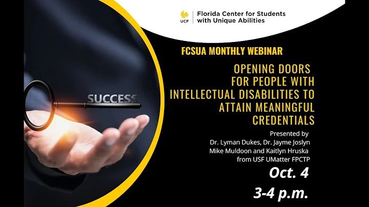Opening Doors for People With Intellectual Disabil...
