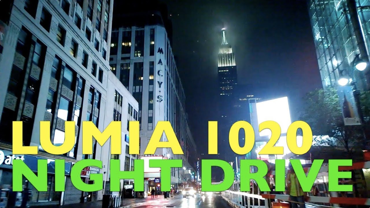 Nokia Lumia 1020 Night Video Stabilization Test