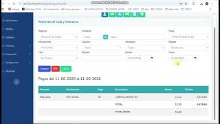 🚀 20.3: Reportes de Caja y Cobranza - Filtros de Control Financiero y Exportación a PDF y Excel 💰📊