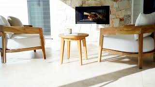Kingscliff Outdoor 1 Seater Sofa | Maroochydore Outdoor Side Table