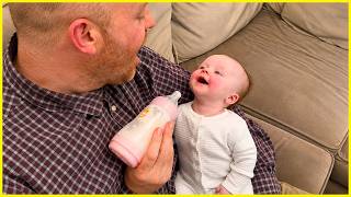 Babies Being Absolutely Hilarious With Dad || Peachy Vines