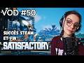 VOD ▶ Découverte de Satisfactory #50 - On termine quelques succès ! | Live du 22/02/2026
