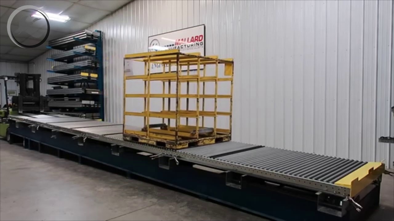 Pallet Flow Rack with Ultra-Grip Speed Controllers for Metal Crates ...