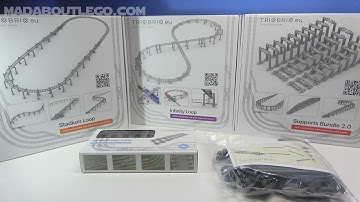 TrixBrix Box opening Train Track Lego.