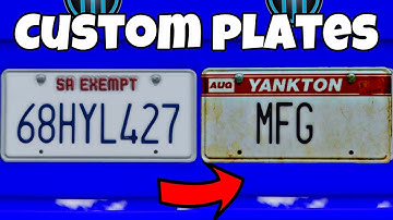 HOW TO GET CUSTOM LICENSE PLATES IN GTA 5 ONLINE 1.60! WITHOUT IFRUIT APP CRASHING (ALL CONSOLES)