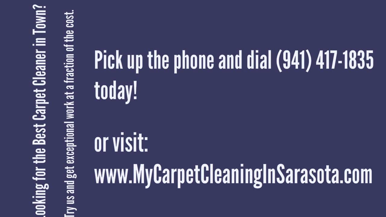 Carpet and Upholstery Cleaning in Longboat Key, FL. YouTube