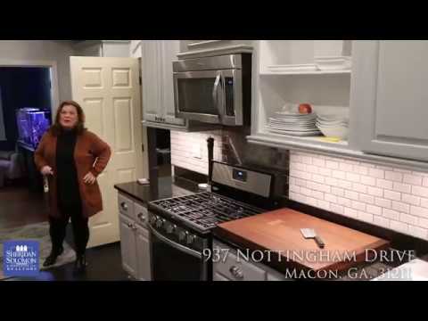 937 Nottingham Dr, Macon, GA home video tour